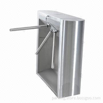 Tripod Turnstile/Auto Gate, Can be Mounted, with Display, Passage Counter and Card Reader